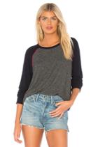 Colorblock Piping Sweater