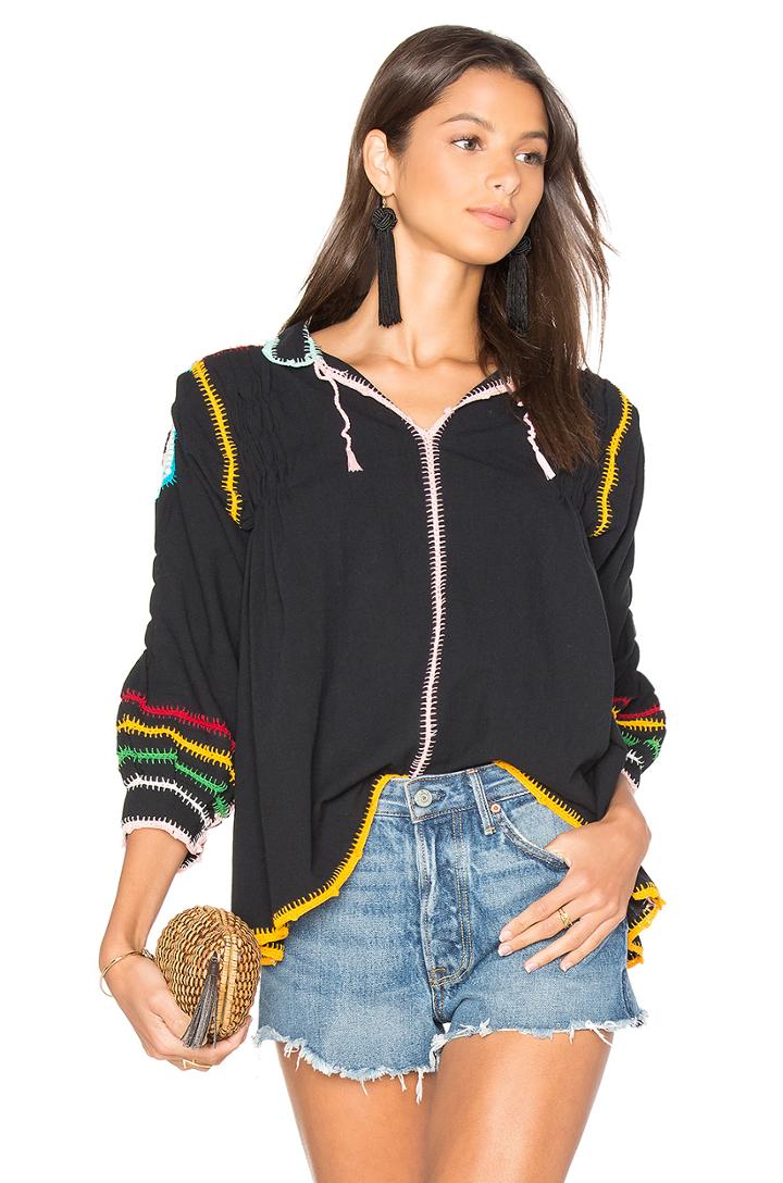 Oaxaca Crochet Blouse
