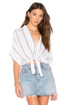 Thea Tie Front Button Up