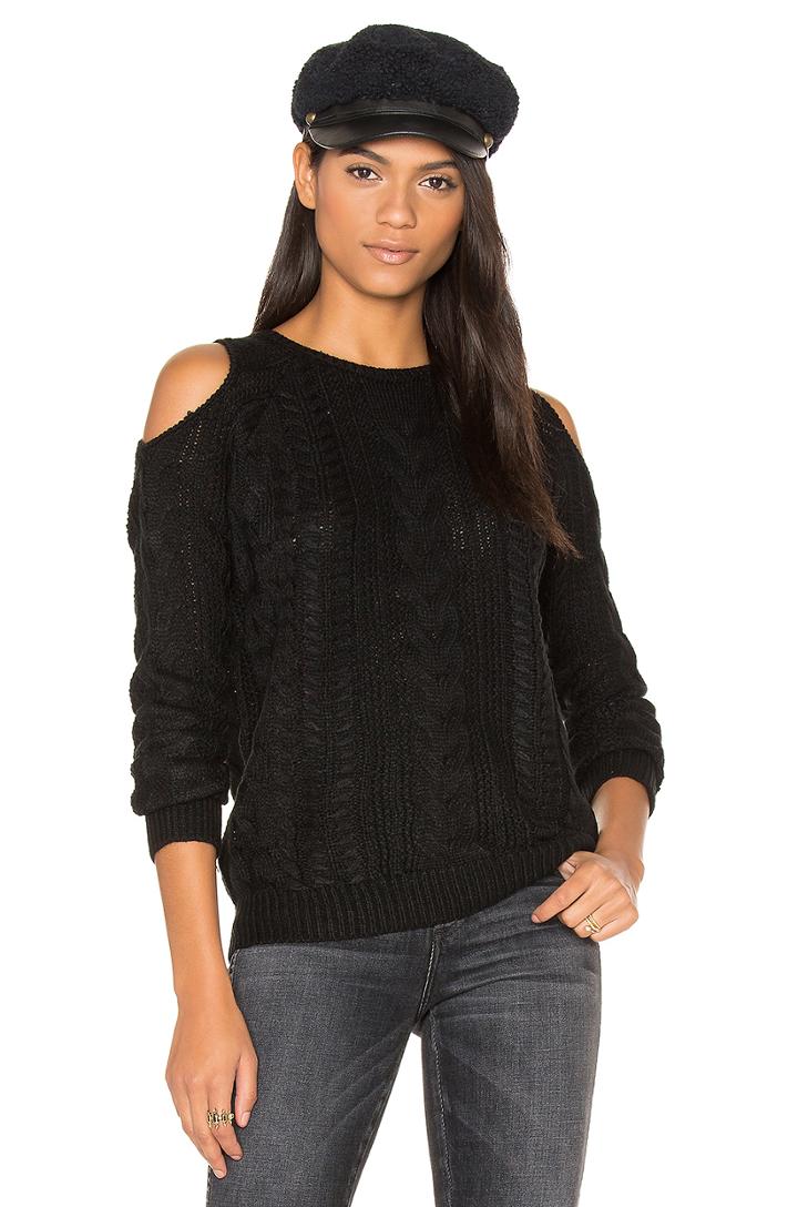 Lina Cold Shoulder Sweater