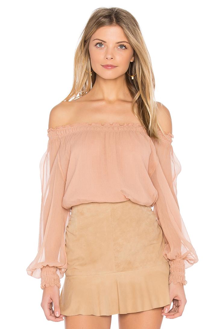 Michela Dropped Shoulder Blouse