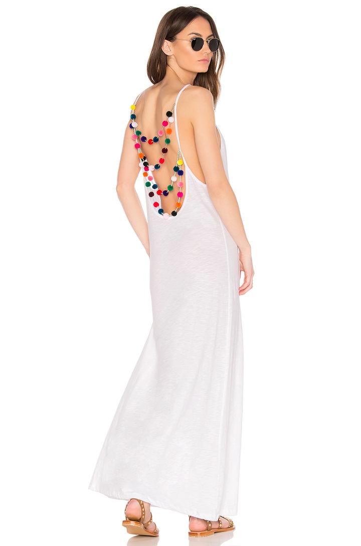 Pom Pom Necklace Dress
