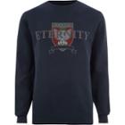 River Island Mens 'eternity' Stud Printed Sweatshirt