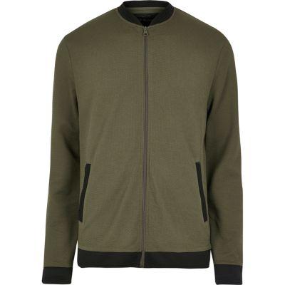 River Island Mens Mesh Bomber Jacket