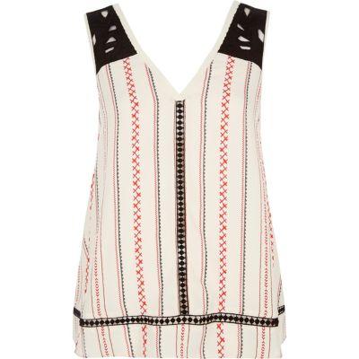 River Island Womens Print Festival Tank Top