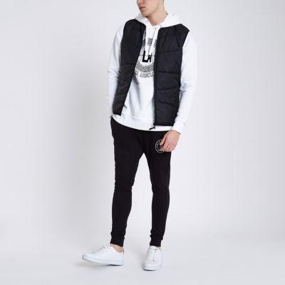 River Island Mens Only And Sons Brand Print Joggers