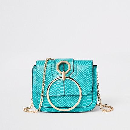 River Island Womens Ring Front Cross Body Bag