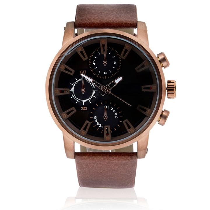 River Island Mensrose Gold Tone Oversized Watch
