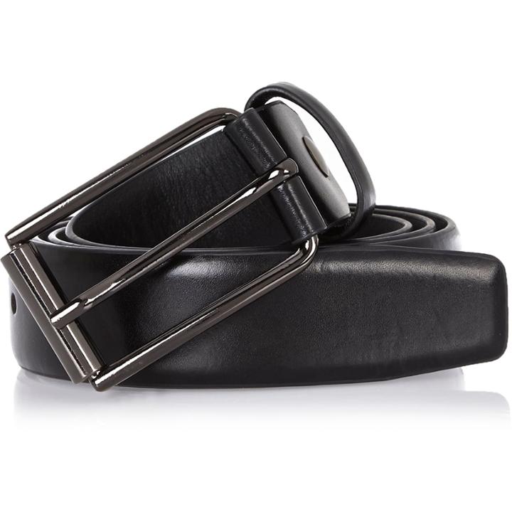 River Island Mensblack Sleek Belt