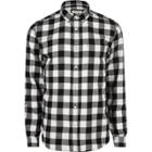 River Island Mens Casual Check Flannel Shirt