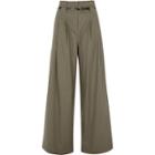River Island Womens High Waisted Belted Wide Leg Pants