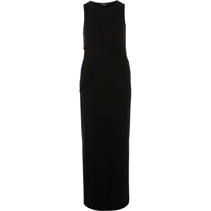 River Island Womens Ruched Wrap Maxi Dress