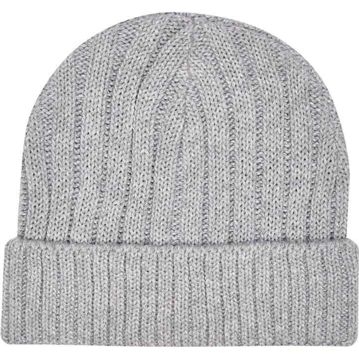 River Island Menslight Ribbed Fisherman Beanie Hat