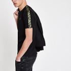 River Island Mens Camo Tape T-shirt