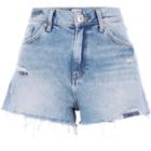 River Island Womens Distressed High Waisted Shorts