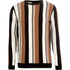 River Island Mens Knit Stripe Slim Fit Jumper