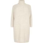 River Island Womens Plus Roll Neck Jumper Dress