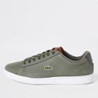 River Island Mens Lacoste Leather Court Lace-up Sneakers