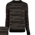 River Island Mensblack Knitted Only & Sons Sweater