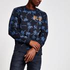 River Island Mens Only And Sons Tropical Print Sweatshirt