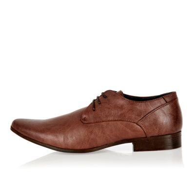 River Island Mens Pointed Toe Formal Shoes