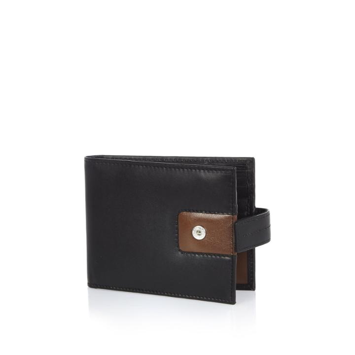 River Island Mensblack Colour Block Wallet