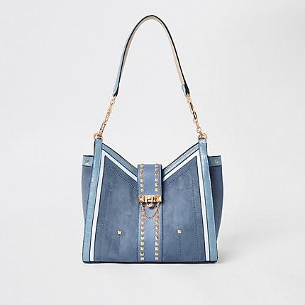 River Island Womens Studded Slouch Bag