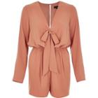 River Island Womens Tied Front Romper
