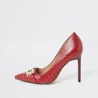 River Island Womens Snaffle Front Court Shoes