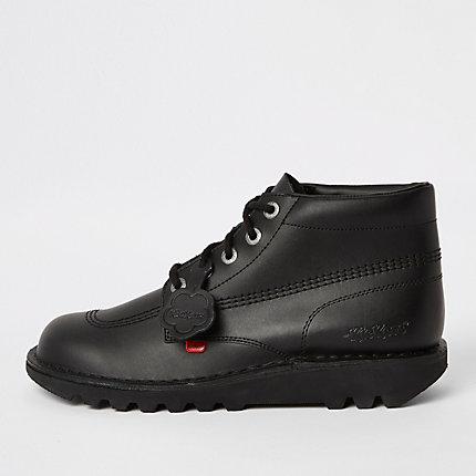 Mens Kickers Leather Lace-up Boots