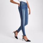 River Island Womens Harper Stud Side Super Skinny Jeans