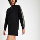 River Island Womens Ri Rhinestone Trim Sweater Dress