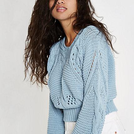 River Island Womens Chunky Knot Sweater