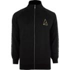 River Island Mens Golden Equation Zip Up Track Top
