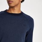 River Island Mens Superdry Logo Embroidery Sweater