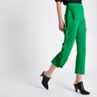 River Island Womens Side Frill Cropped Trousers