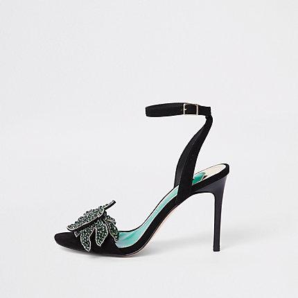 River Island Womens Embellished Skinny Heel Sandals