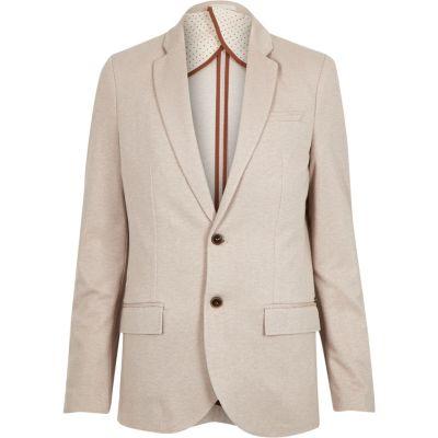 River Island Mens Woven Slim Blazer