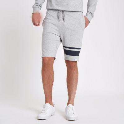 River Island Mens Only And Sons White Stripe Shorts