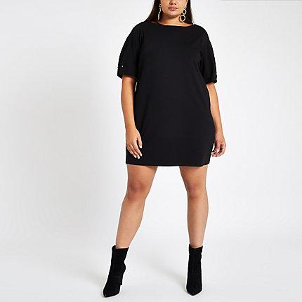 River Island Womens Plus Ponte Swing Dress