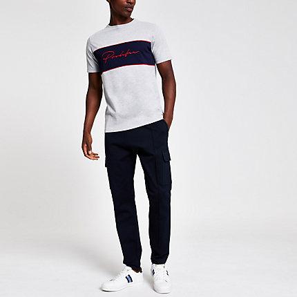 River Island Mens Utility Slim Fit Joggers