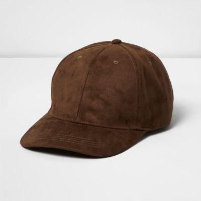 River Island Mens Tobacco Cap