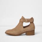 River Island Womens Cut Out Ankle Boots