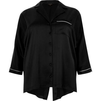 River Island Womens Plus Satin Shirt