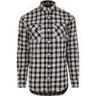 River Island Mens Only And Sons Check Slim Fit Shirt