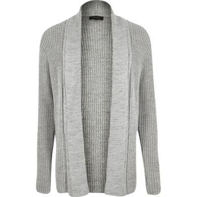 River Island Mens Textured Cardigan