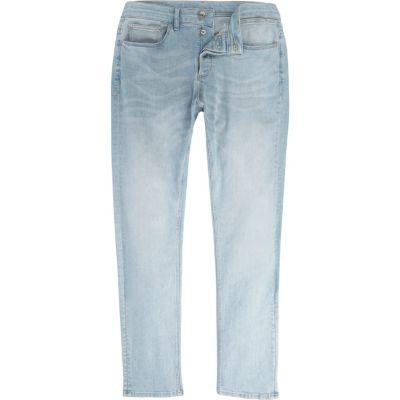 River Island Mens Wash Skinny Fit Jeans