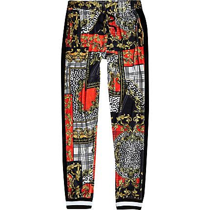 River Island Mens Jaded London Baroque Joggers