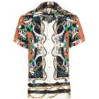 River Island Mens Big And Tall Slim Fit Baroque Print Shirt