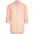 River Island Mens Long Sleeve Slim Fit Summer Shirt